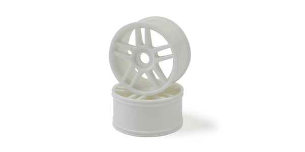 Kyosho 10 Spoke White Wheels Inferno GT 2pcs 17mm Hex