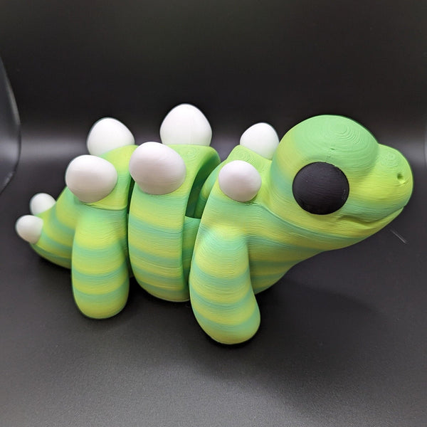 Large-Scale Flexible Baby Stegosaurus | Big Dinosaur | Chubby Dino | Zou3d - Echo Six Hobbies