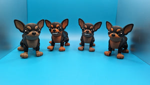 Flexi Chihuahua 3D Printed Toy