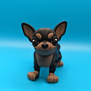 Flexi Chihuahua 3D Printed Toy