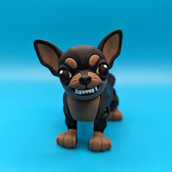 Flexi Chihuahua 3D Printed Toy