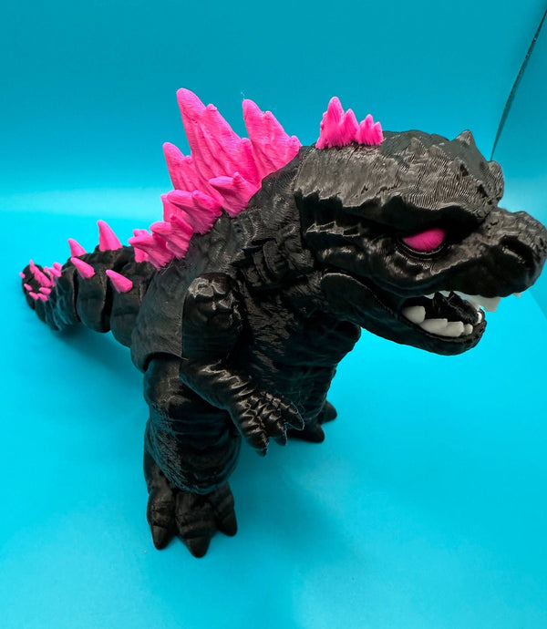 Articulating Godzilla Fidget Desk Toy - Echo Six Hobbies