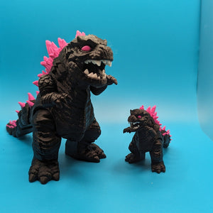 Articulating Godzilla 3D Printed Toy