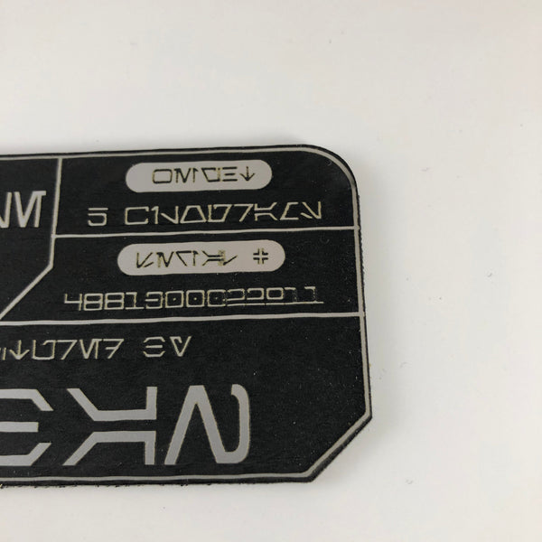 CCHobbyFun Mandalorian Amban Phase-Pulse Blaster Plaque