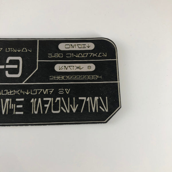 CCHobbyFun EE-3 Star Wars Blaster Plaque