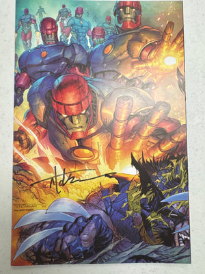 [Signed by Tyler Kirkham] WOLVERINE #41 Kirkham Unknown VIRGIN EXCL