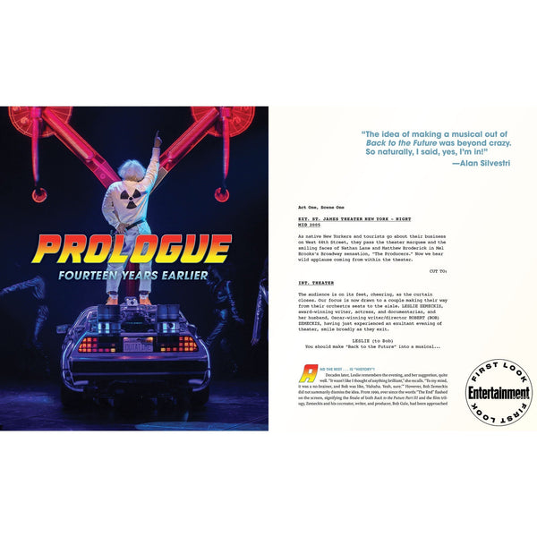 Creating Back to the Future: The Musical hardcover book by Michael Klastorin [2023] - Echo Six Hobbies
