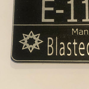 CCHobbyFun E-11 Star Wars Blaster Plaque
