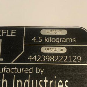 CCHobbyFun E-11 Star Wars Blaster Plaque