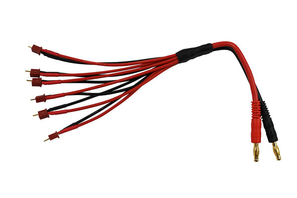 Parallel (6x) Micro T-Plug Charge Cable