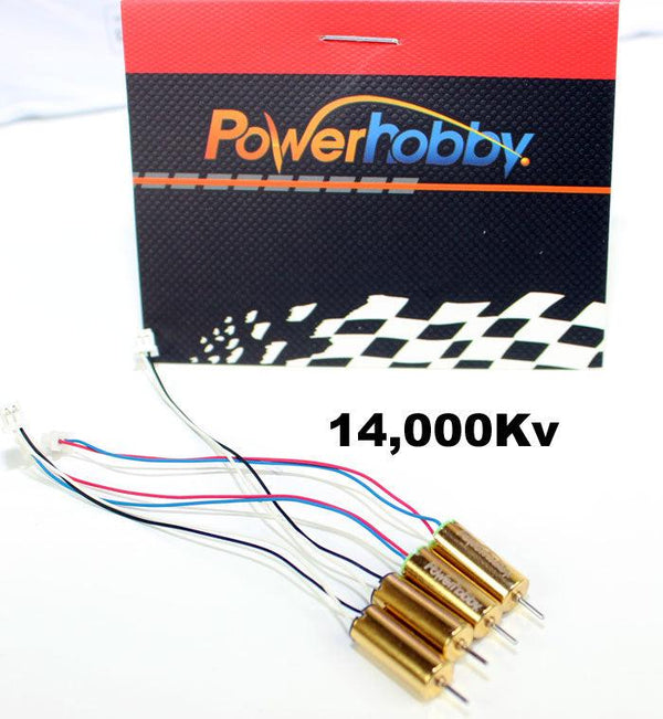 Powerhobby RX0615-14 14000kv Micro Brushed Motor Set Gold