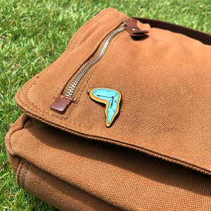 Persistence of Memory - Salvador Dali Enamel Pin - Today is Art Day