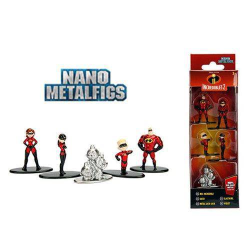 ToyShnip Incredibles 2 Nano Metalfigs Die-Cast Metal Mini-Figure 5-Pack — Toys & Games