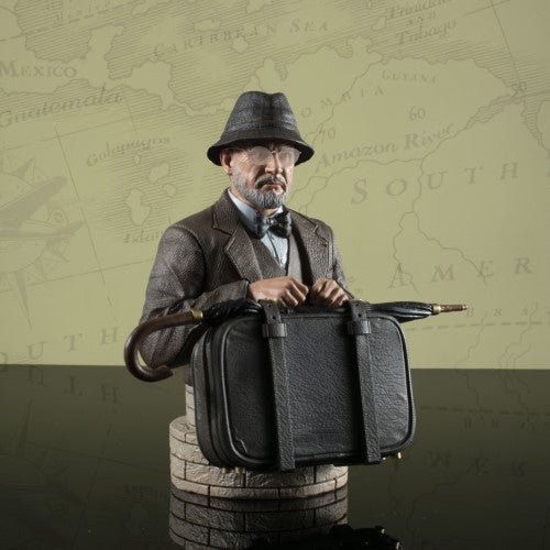 ToyShnip Indiana Jones And The Last Crusade Dr. Jones Sr 1:6 Mini-Bust — Action Figure