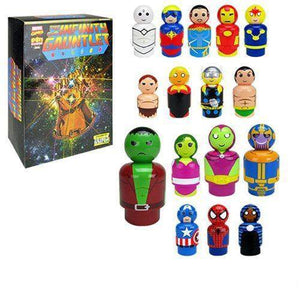 ToyShnip Infinity Gauntlet Pin Mates Wooden Collectibles Set of 16 - Convention Exclusive — Toys & Games