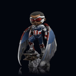 ToyShnip Iron Studios Falcon & Winter Soldier Captain America Sam MiniCo. Vinyl Figure — Action & Toy Figures