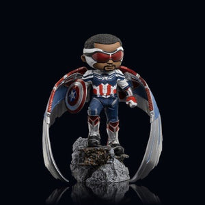 ToyShnip Iron Studios Falcon & Winter Soldier Captain America Sam MiniCo. Vinyl Figure — Action & Toy Figures