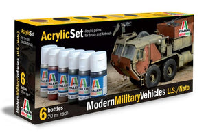 Italeri 442AP Modern Military Vehicles U.S./NATO Acrylic Set