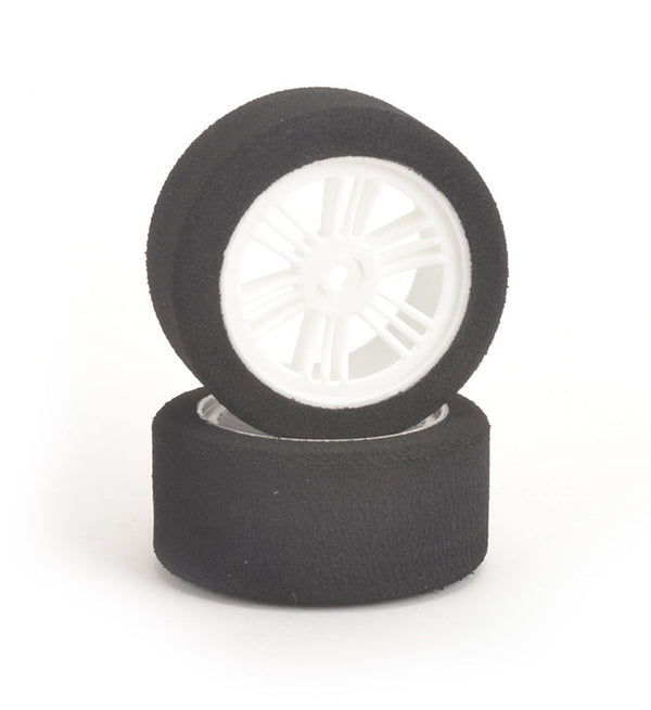 Contact 26mm 1/10 Nitro Sedan Foam Front Tires (2) 35 Shore w/12mm Hex