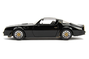 Tego���s 1977 Pontiac Firebird Black "Fast & Furious" Movie 1/24 Diecast Model Car by Jada