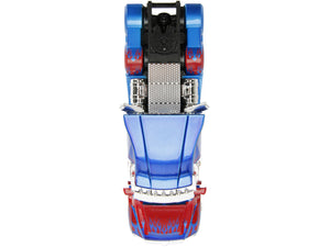 Jada - Western Star 5700 XE Phantom Truck Tractor Optimus Prime "Transformers: The Last Knight" (2017) Movie "Hollywood Rides" Series 1/32 Diecast Model Car by Jada