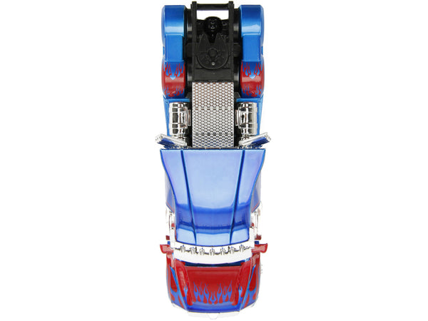 Jada - Western Star 5700 XE Phantom Truck Tractor Optimus Prime "Transformers: The Last Knight" (2017) Movie "Hollywood Rides" Series 1/32 Diecast Model Car by Jada
