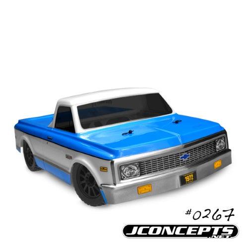 Jconcepts 0267 Traxxas Slash 4x4 "Scalpel" 1972 Chevy C10 Clear Body