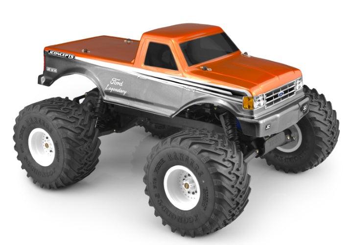 JConcepts 0377 1989 Ford F-250 Clear Body Racerback Traxxas Stampede