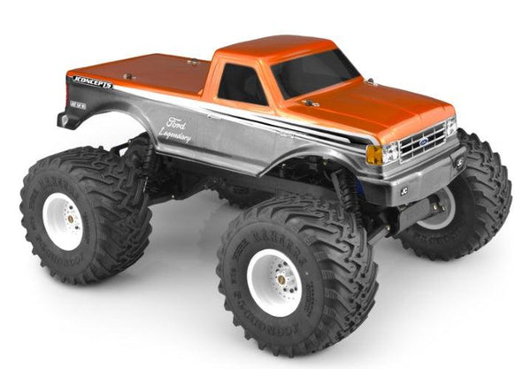 JConcepts 0377 1989 Ford F-250 Clear Body Racerback Traxxas Stampede