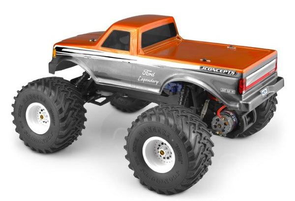 JConcepts 0377 1989 Ford F-250 Clear Body Racerback Traxxas Stampede