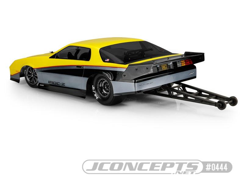 Jconcepts 0444 1987 Chevy Camaro IROC Body DR10 22S- 11.25" Width & 13" Wheelbase
