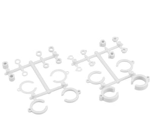 Jconcepts 2295W Big Bore Shock Limiter Up Travel Kit (24pcs) White