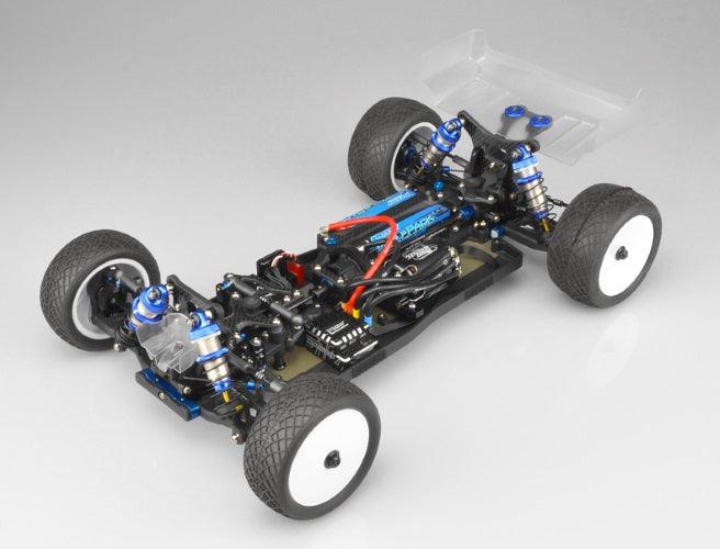 JConcepts 2531 Carbon Fiber Center Bulkhead Top-plate Ribbed Associated B74