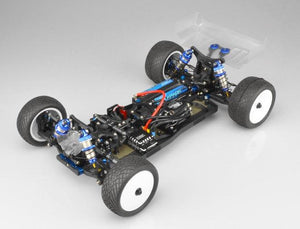 JConcepts 2531 Carbon Fiber Center Bulkhead Top-plate Ribbed Associated B74