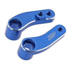 JConcepts 2565-1 Aluminum Steering Bellcranks Blue Associated RC10B6 RC10B6D