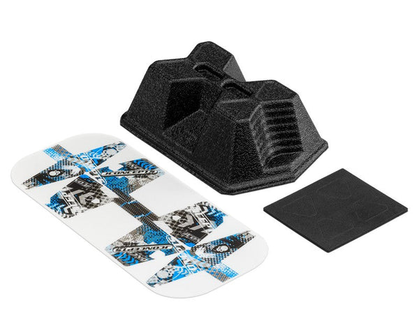 JConcepts Mini Aero Car Stand Matte Black Losi Mini-T / Mini-B