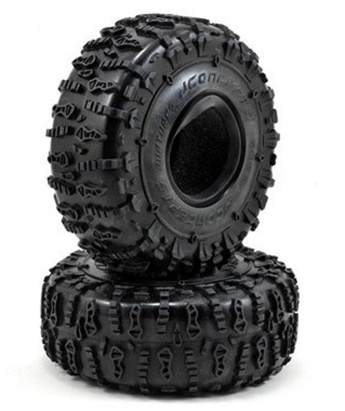 JConcepts 3053-02 Ruptures 1.9" Rock Crawler Tires (2) (Green) Traxxas TRX-4