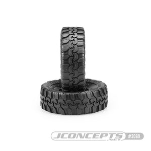 JConcepts Hunk 1.9" Performance Class 2 All Terrain Crawler Tires (2) Green&nbsp;