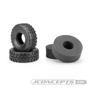 JConcepts Hunk 1.9" Performance Class 2 All Terrain Crawler Tires (2) Green&nbsp;