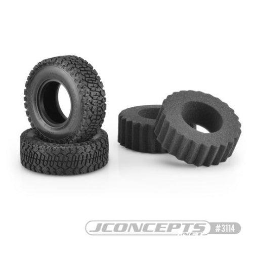 JConcepts 311402 3.93IN OD Bounty Hunters Green Compound Tires