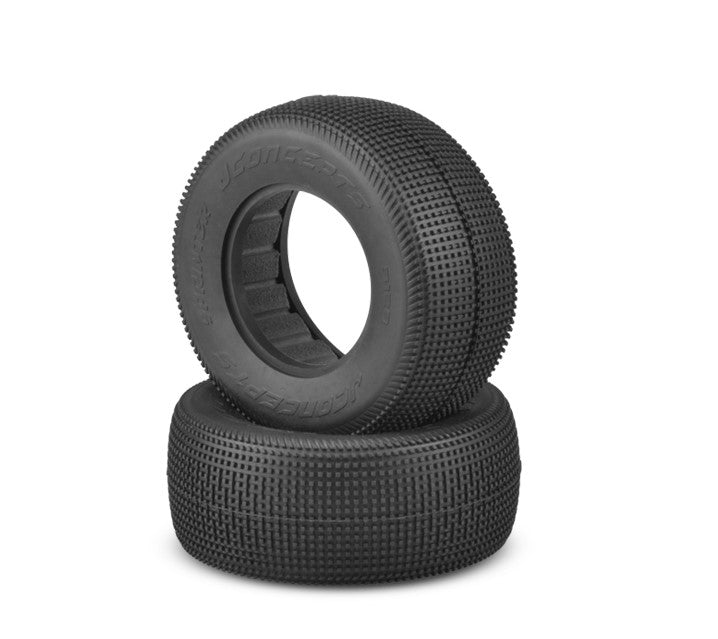 JConcepts Sprinter Short Course Dirt Oval Tires (2) Blue
