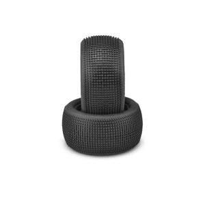 JConcepts Sprinter 2.2" Rear Buggy Dirt Oval Tires (2) Blue