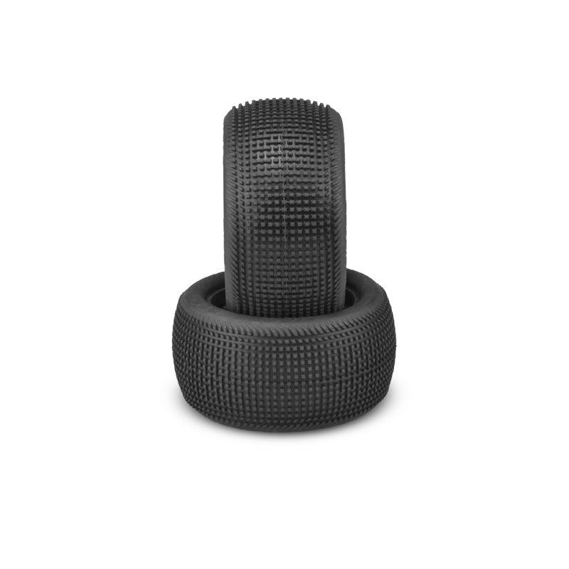 JConcepts Sprinter 2.2" Rear Buggy Dirt Oval Tires (2) Green