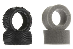JConcepts 3136-010 1/10th Carpet And Astro Rear Buggy Tires/Foam Inserts