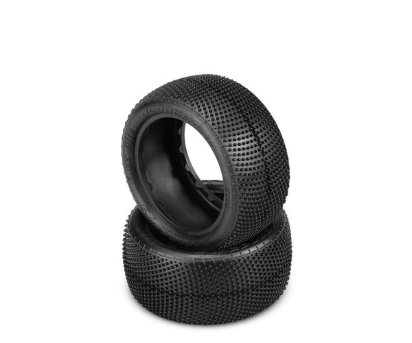 JConcepts Fuzz Bite LP 2.2" Rear Buggy Carpet Tires (2) Pink