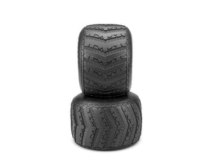 JConcepts Launch 2.6" Monster Truck Tires (2) Blue