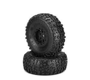 Jconcepts Mounted Landmines Tires w Wheels (2) Traxxas UDR 12mm