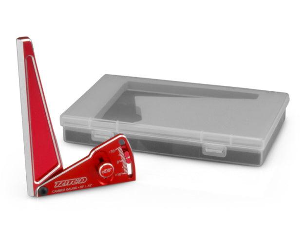 JConcepts 8128 RM2 Aluminum Camber Gauge 120mm Red 1/8th Buggy Truck