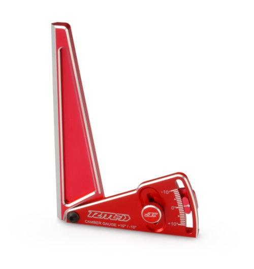 JConcepts 8128 RM2 Aluminum Camber Gauge 120mm Red 1/8th Buggy Truck