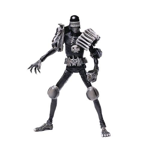 ToyShnip Judge Dredd Black And White Judge Death PX 1/18 Mini Action Figure